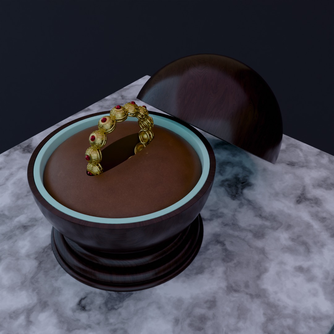 Jewerly installation 3D model 3D model_7