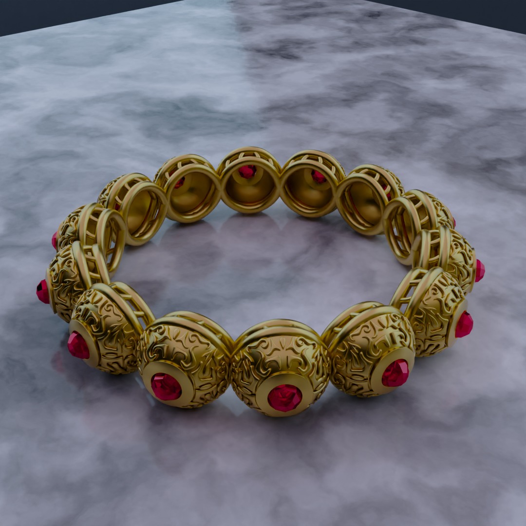Jewerly installation 3D model 3D model_18