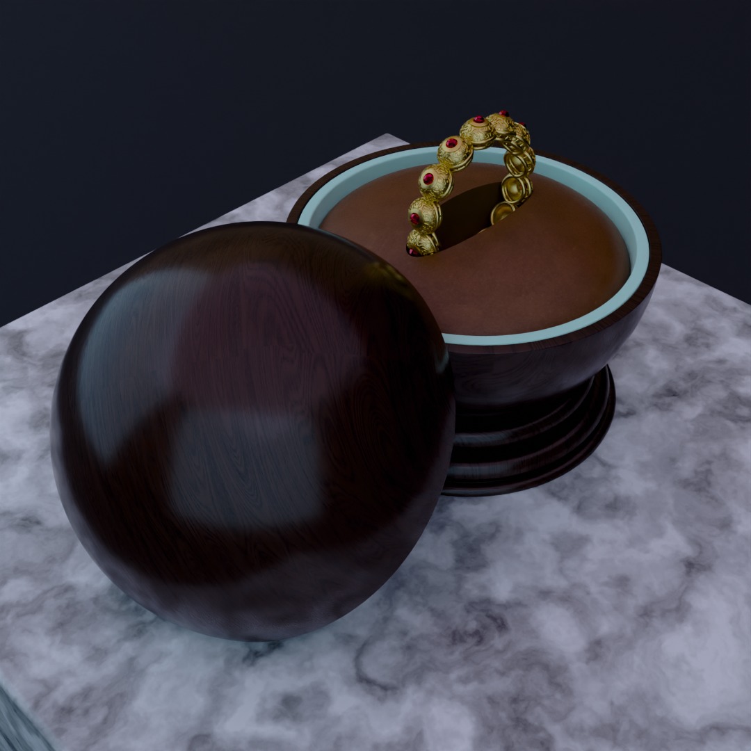 Jewerly installation 3D model 3D model_9