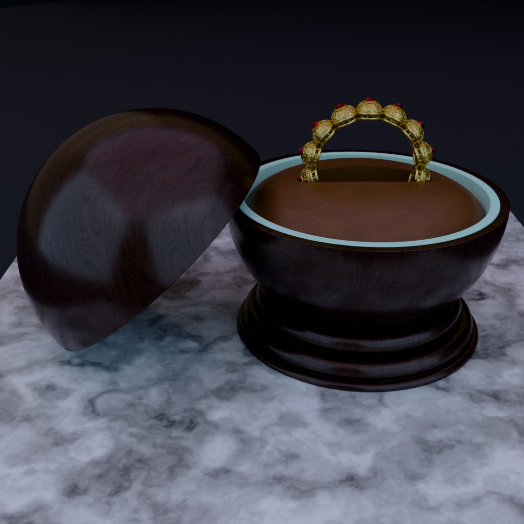 Jewerly installation 3D model 3D model_5