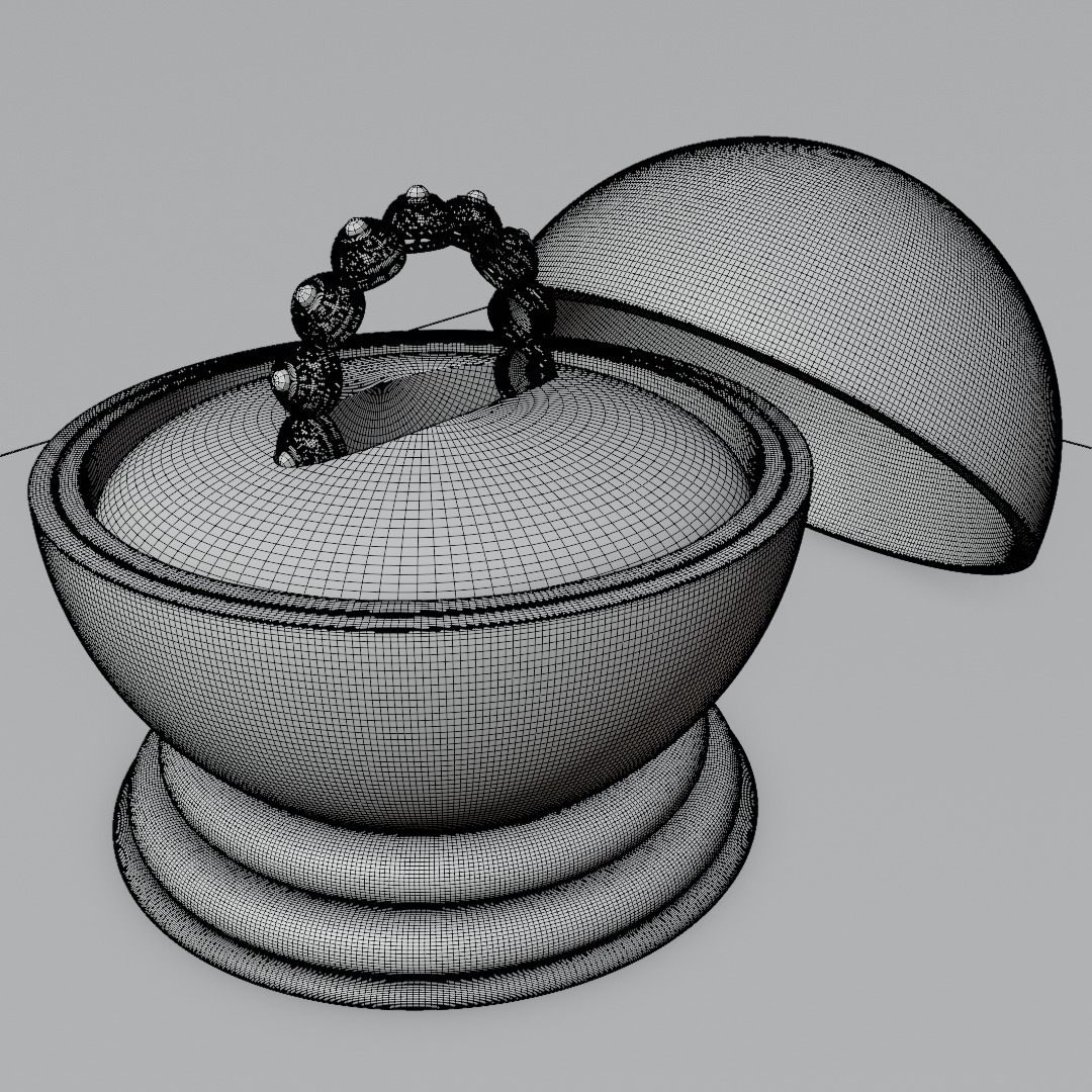 Jewerly installation 3D model 3D model_30