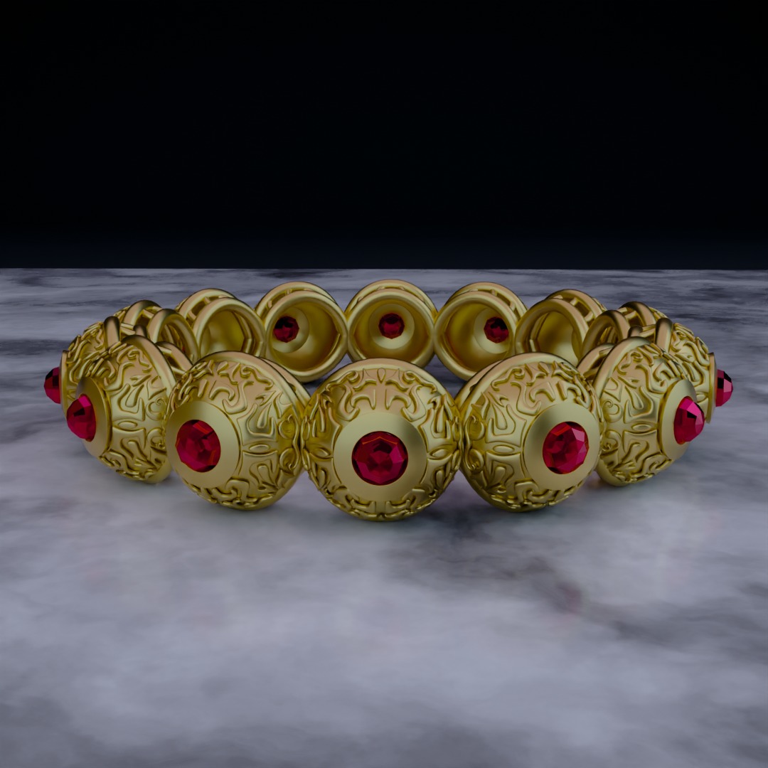 Jewerly installation 3D model 3D model_15