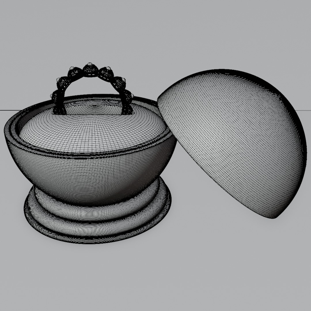 Jewerly installation 3D model 3D model_31