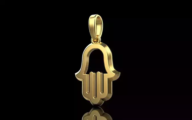 Hamsa pendant model 985
