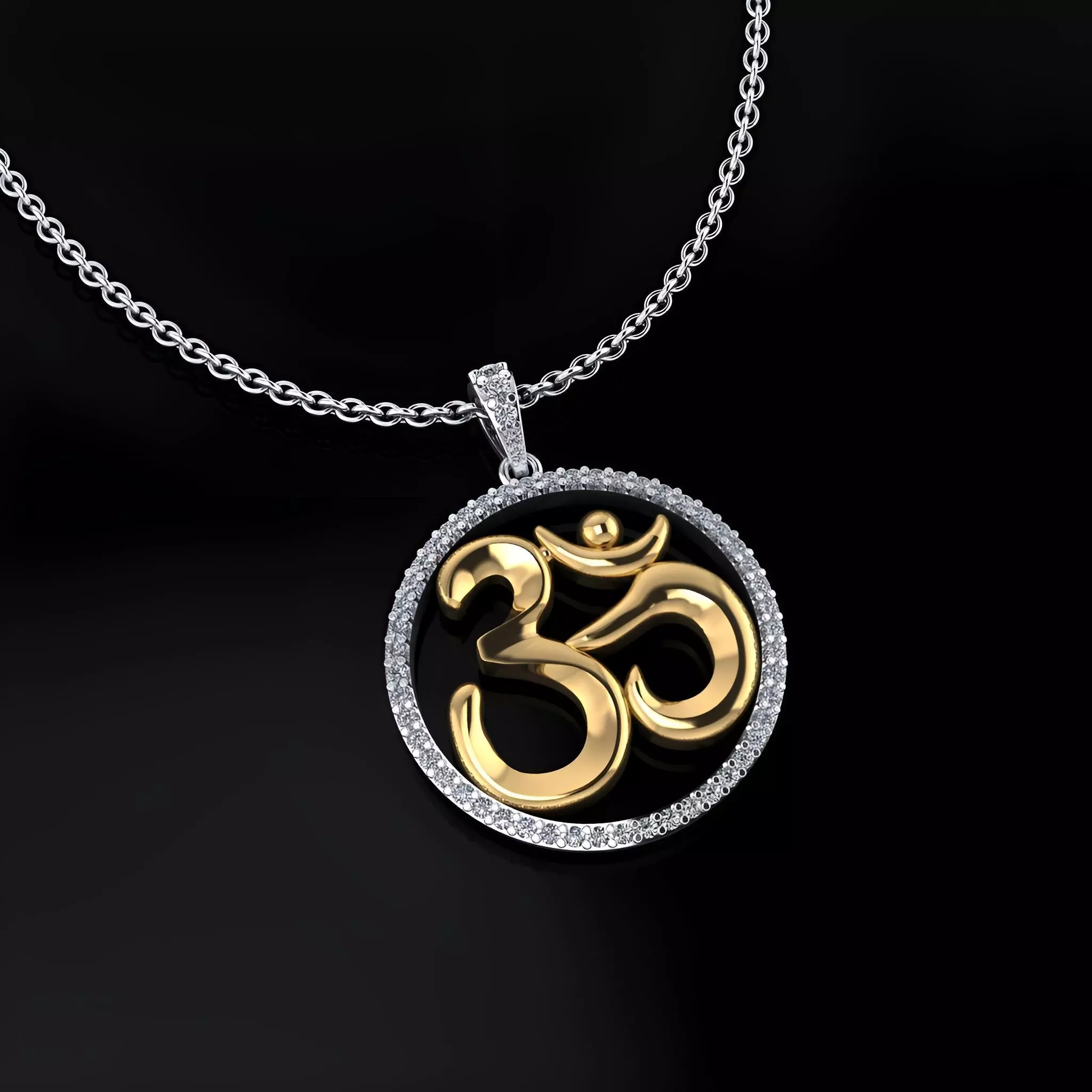 Hinduism Pendant 3D print model