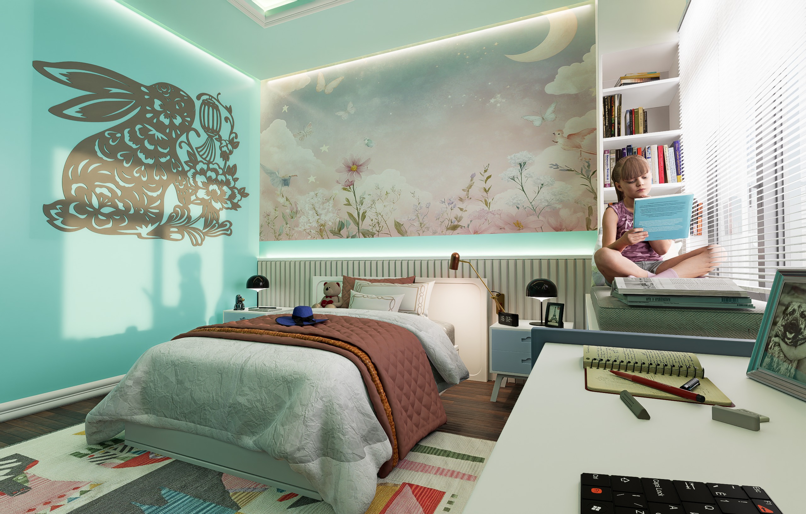 Amazing Children Room 3D Model 3D model_12