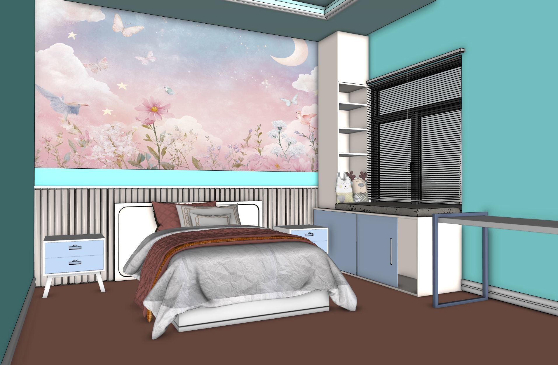 Amazing Children Room 3D Model 3D model_15