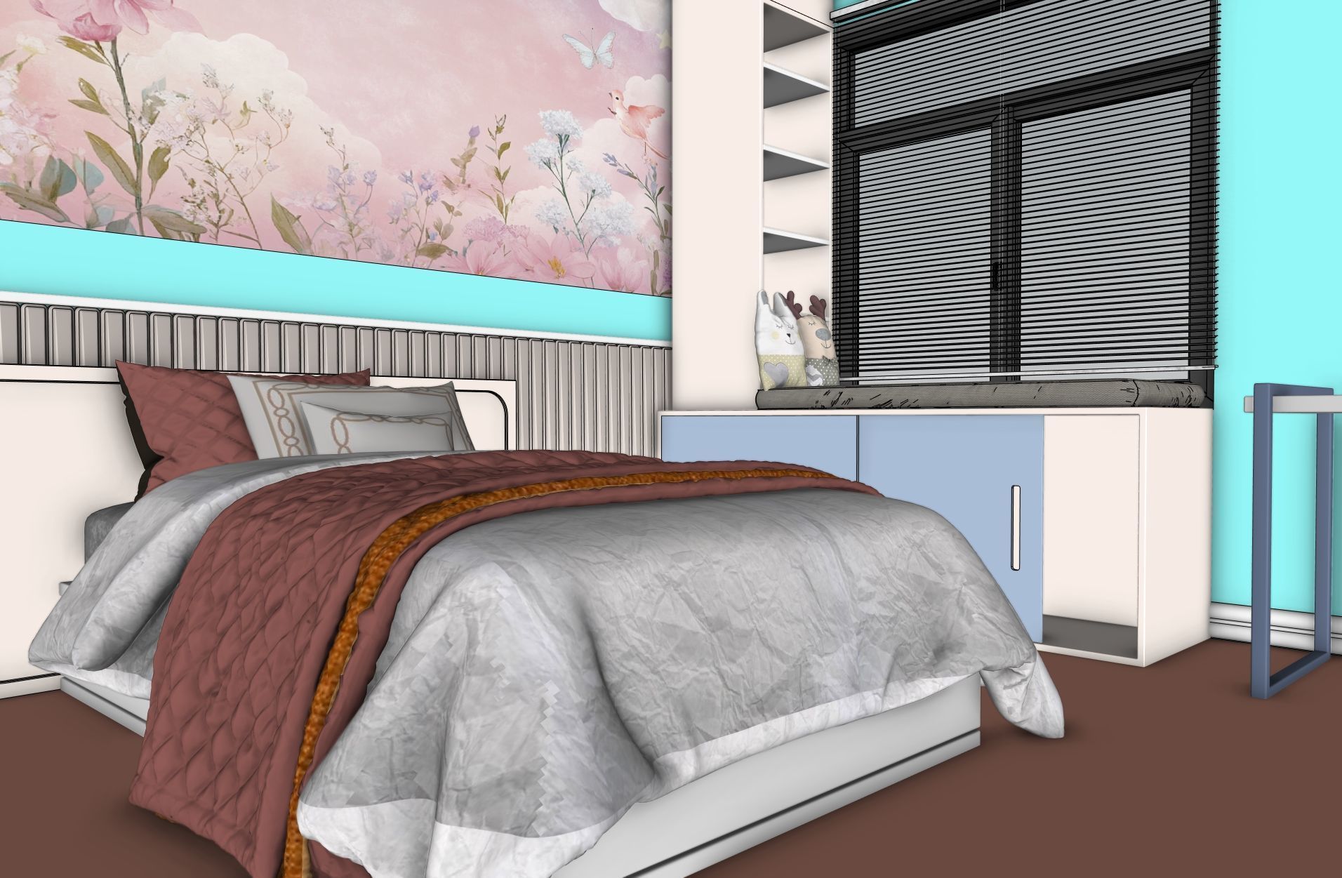 Amazing Children Room 3D Model 3D model_8