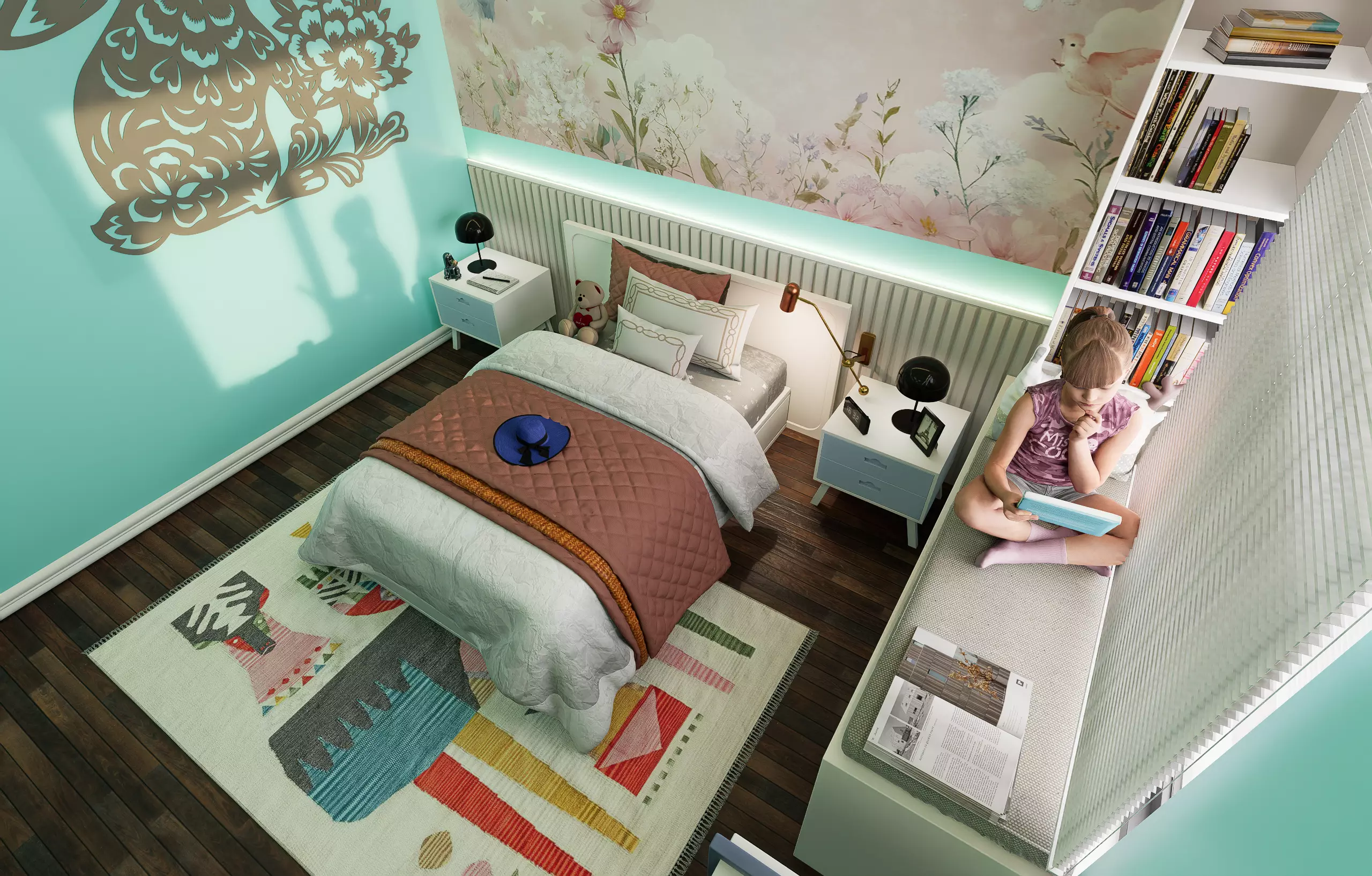Amazing Children Room 3D Model 3D model_0