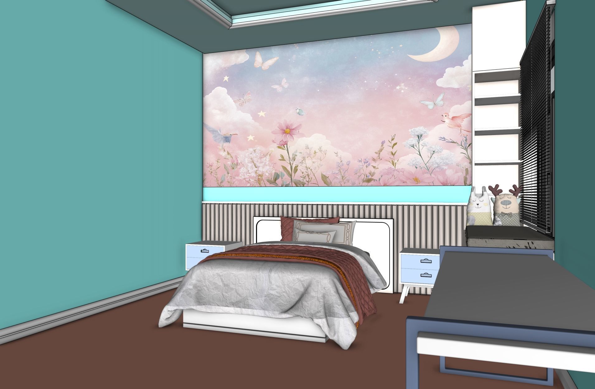 Amazing Children Room 3D Model 3D model_14