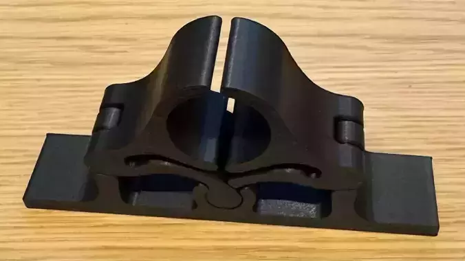 Broom Bracket 3D print model