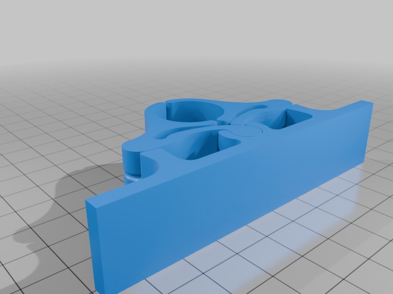 Broom Bracket 3D print model_6
