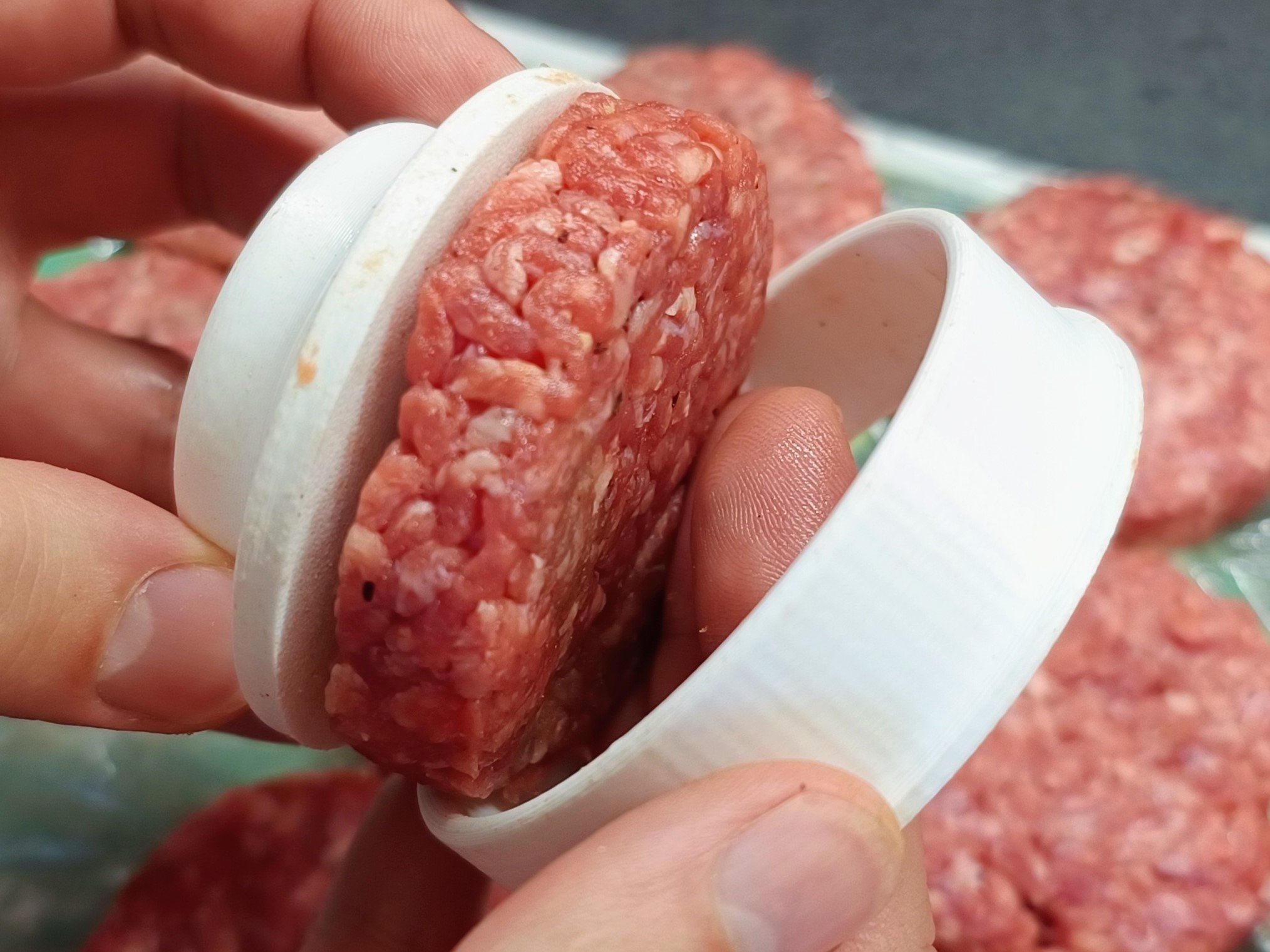 Hamburger press 3D print model_2