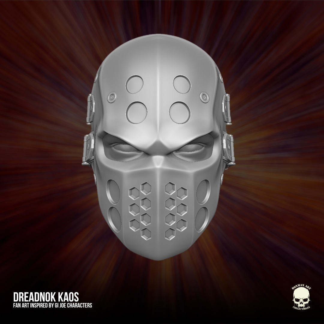 Kaos GI Joe Fan Art 3D printable File For Action Figures 3D print model_14