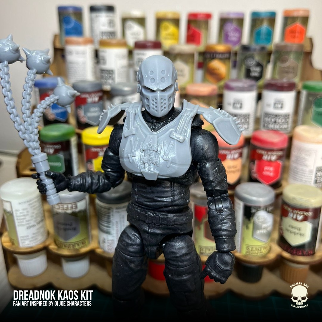 Kaos GI Joe Fan Art 3D printable File For Action Figures 3D print model_20