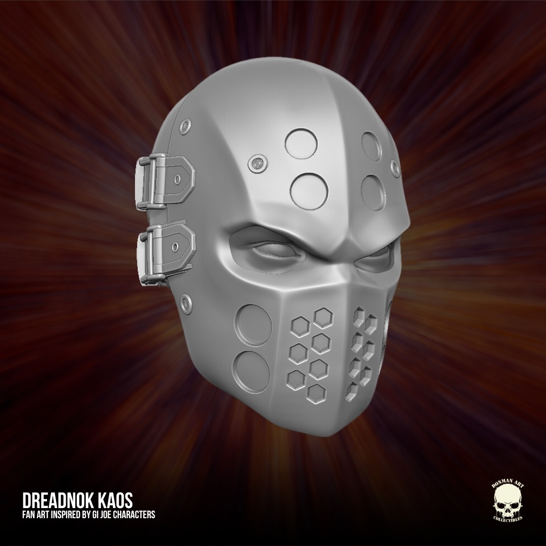 Kaos GI Joe Fan Art 3D printable File For Action Figures 3D print model_22