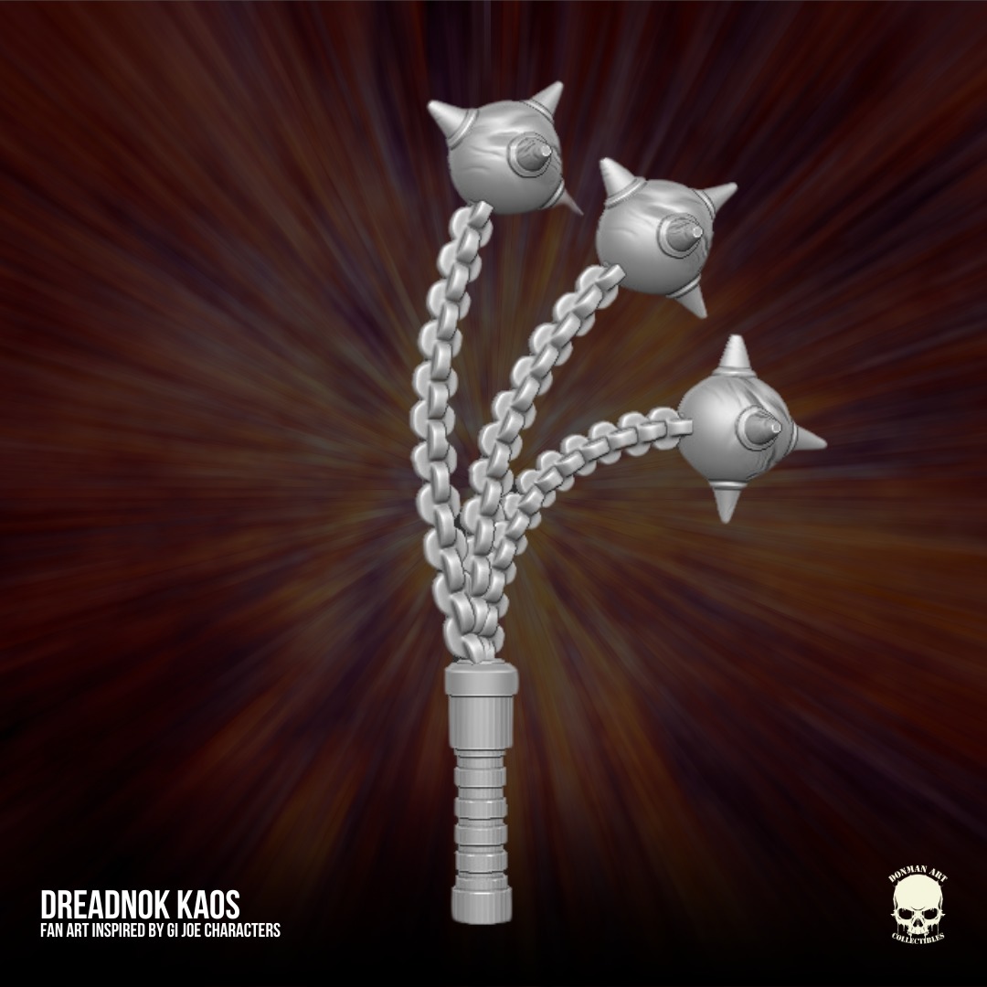 Kaos GI Joe Fan Art 3D printable File For Action Figures 3D print model_3