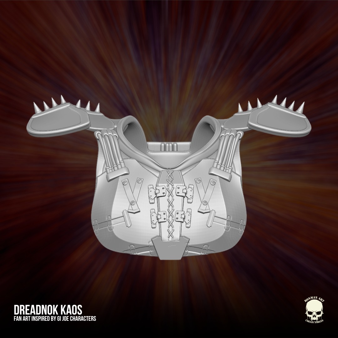 Kaos GI Joe Fan Art 3D printable File For Action Figures 3D print model_11