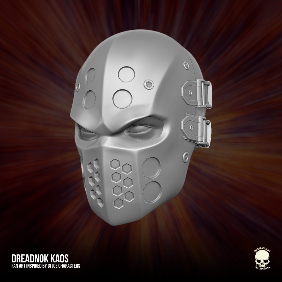 Kaos GI Joe Fan Art 3D printable File For Action Figures 3D print model_24