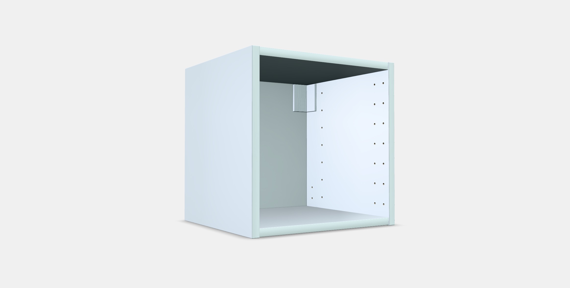 METOD Wall cabinet frame 2 Low-poly 3D model_2