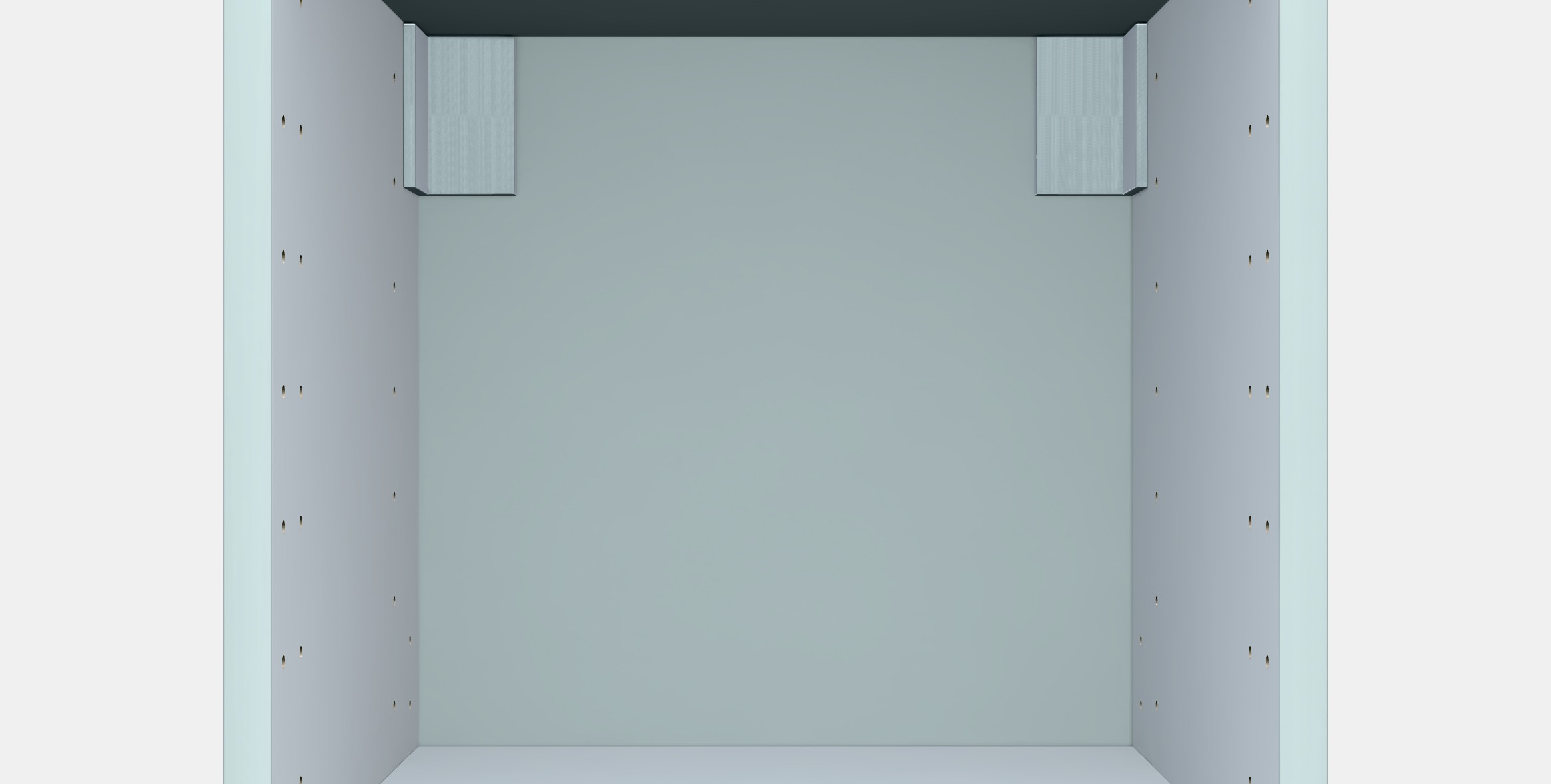 METOD Wall cabinet frame 2 Low-poly 3D model_10
