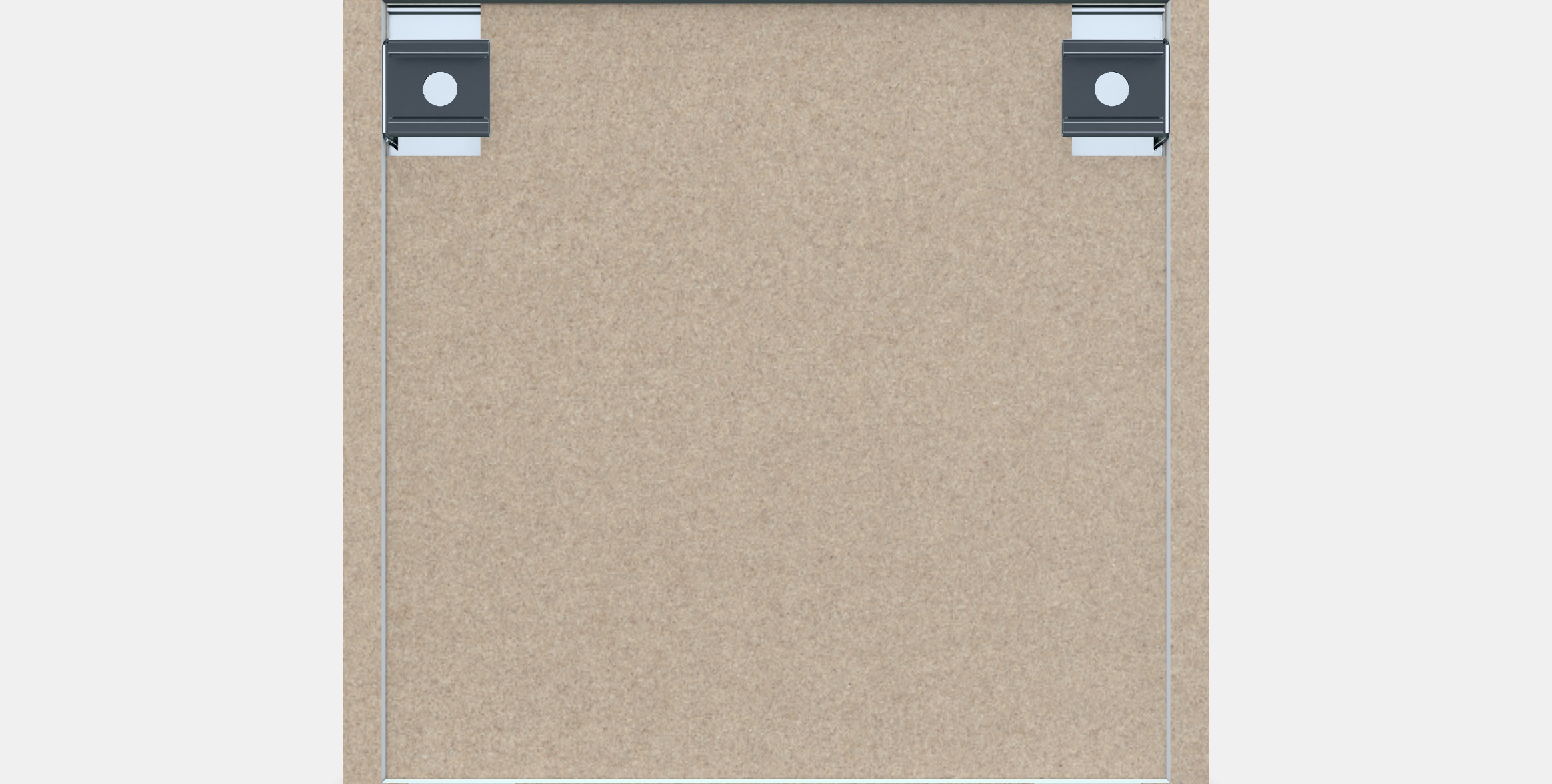 METOD Wall cabinet frame 2 Low-poly 3D model_15