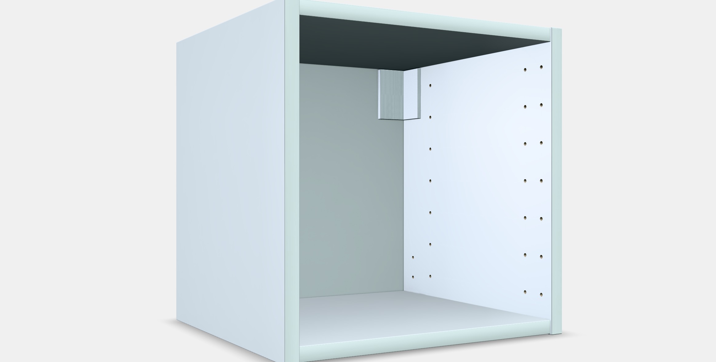 METOD Wall cabinet frame 2 Low-poly 3D model_7