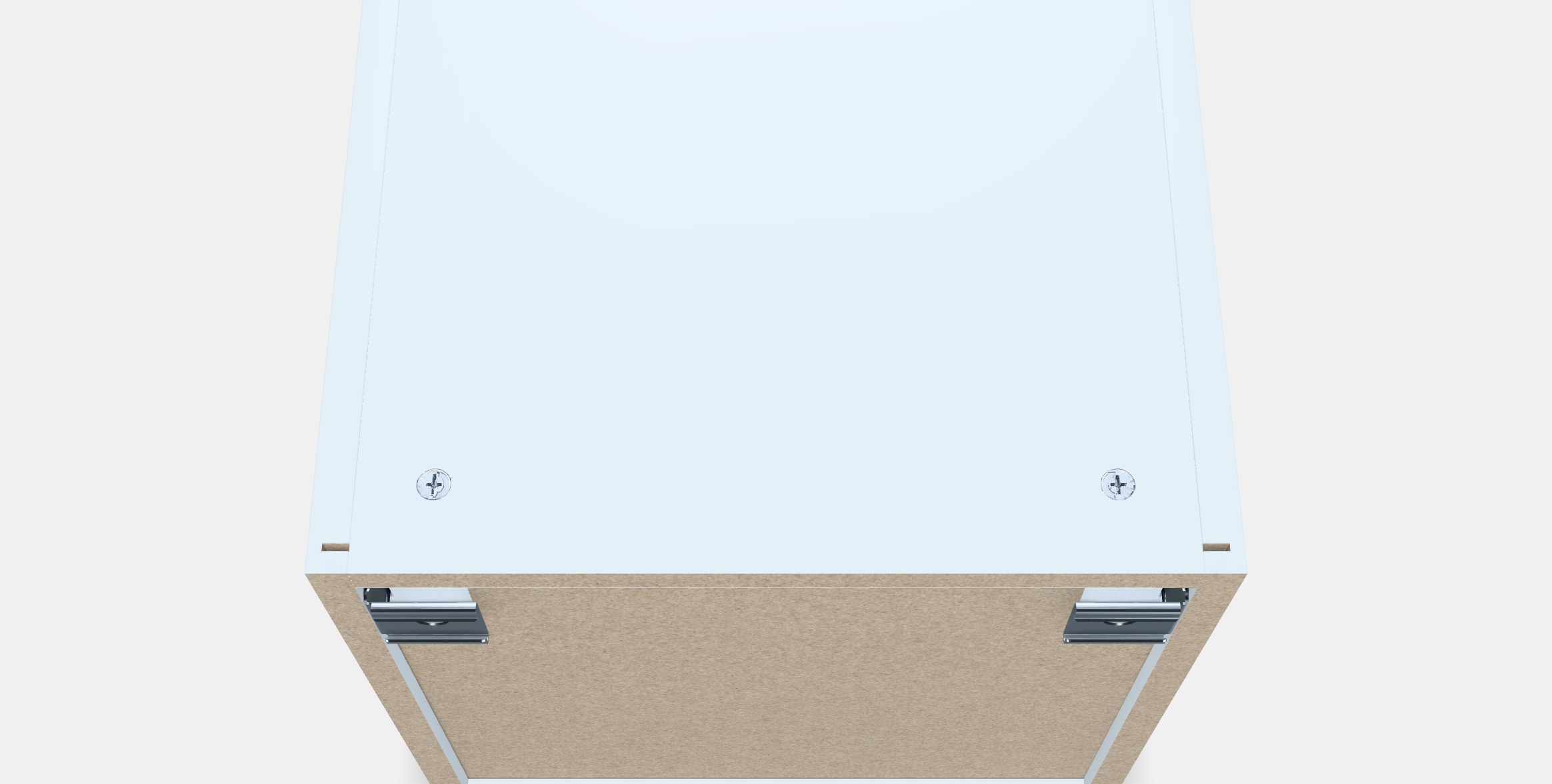 METOD Wall cabinet frame 2 Low-poly 3D model_3