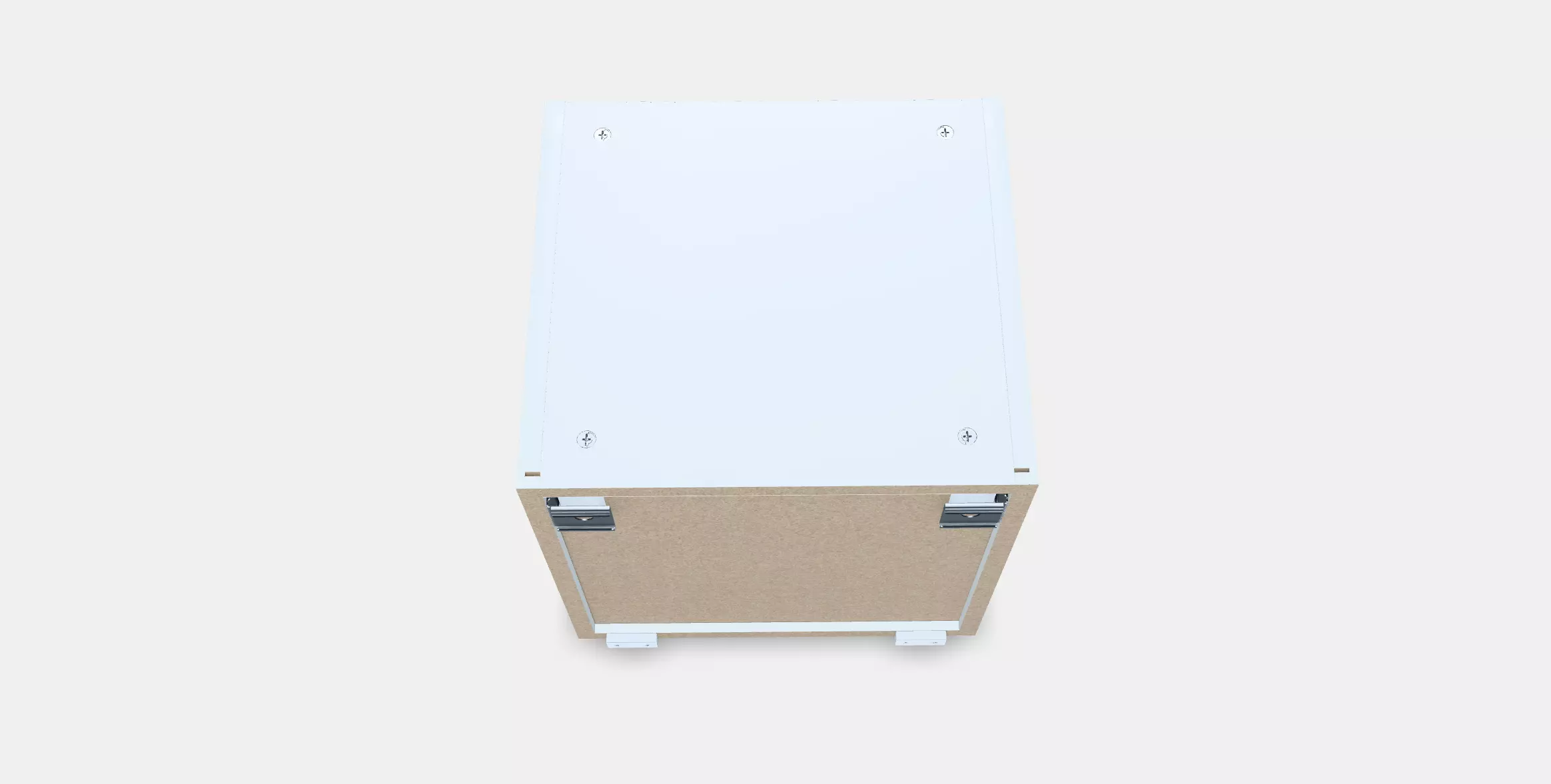 METOD Wall cabinet frame 2 Low-poly 3D model_0