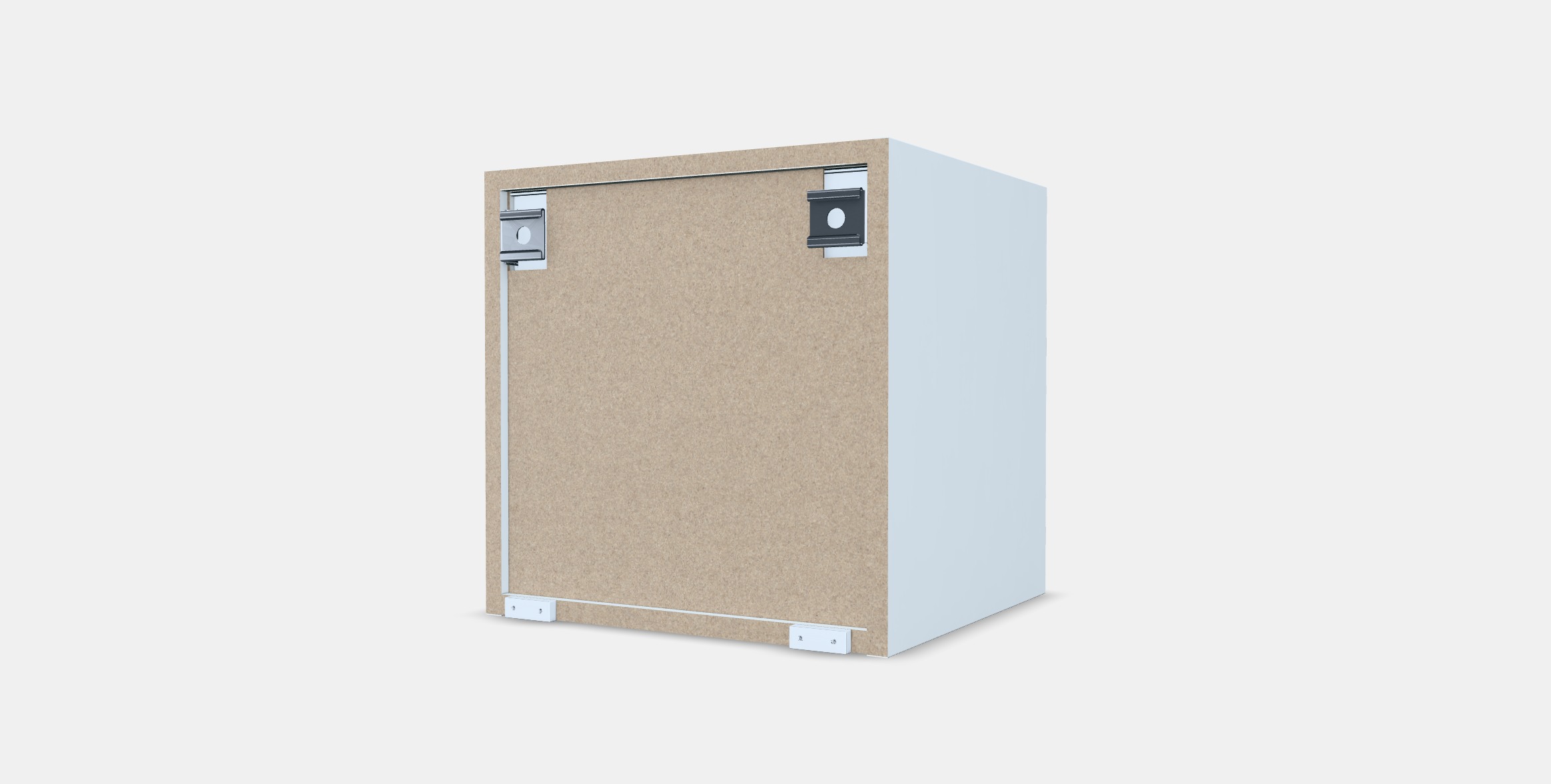 METOD Wall cabinet frame 2 Low-poly 3D model_5