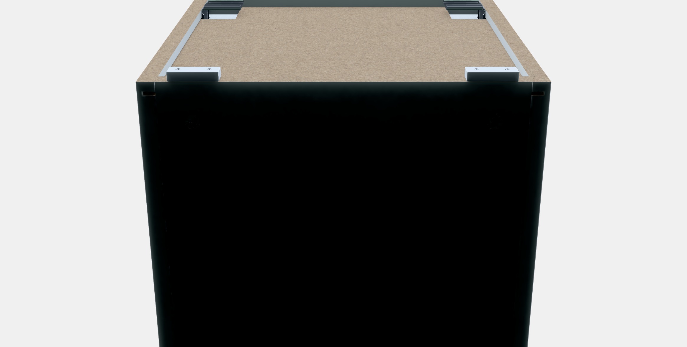 METOD Wall cabinet frame 2 Low-poly 3D model_6