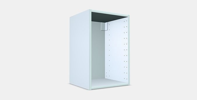 METOD Wall cabinet frame 3 Low-poly 3D model