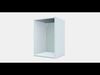 METOD Wall cabinet frame 3 Low-poly 3D model_1