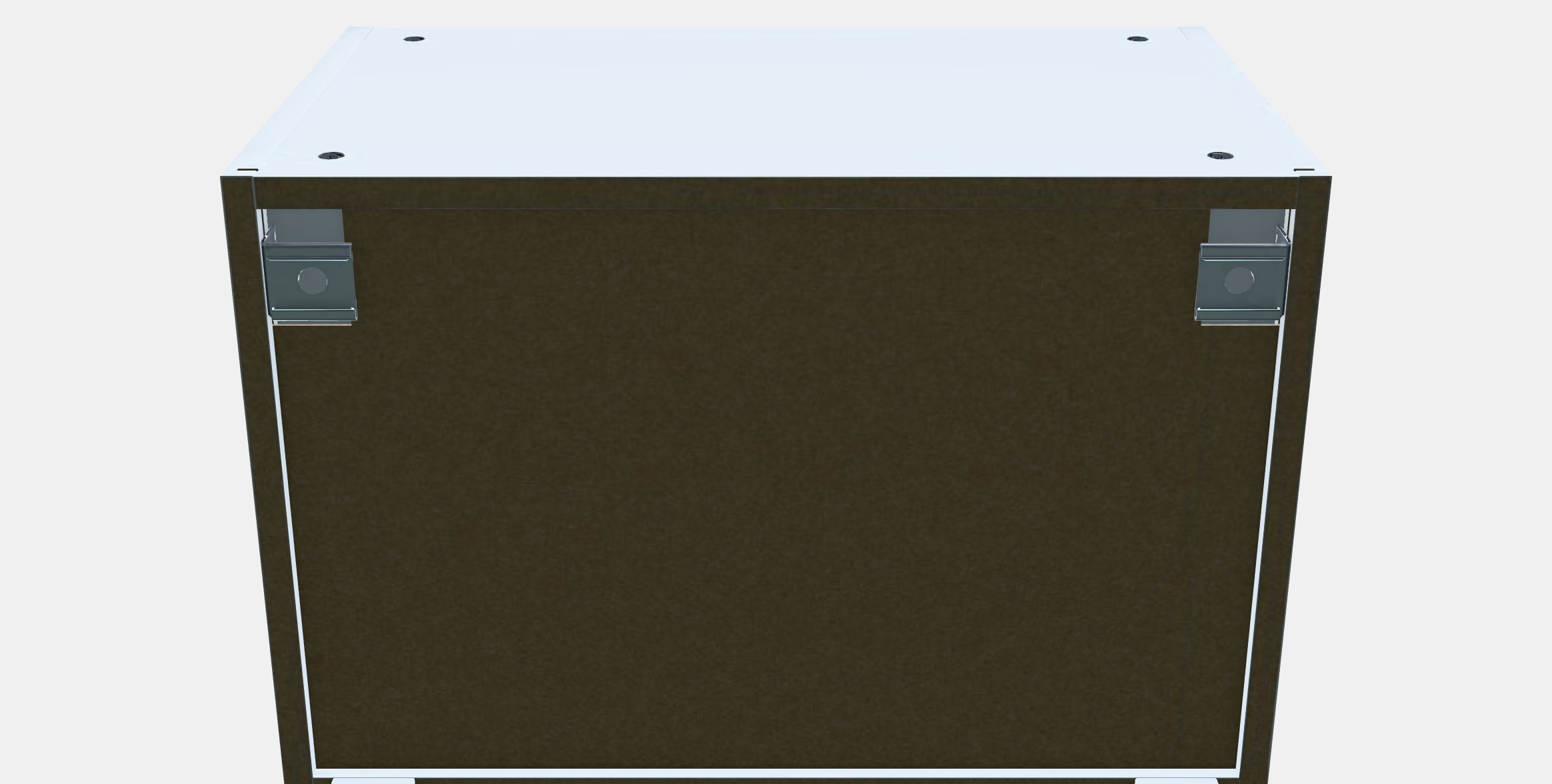 METOD Wall cabinet frame 5 Low-poly 3D model_8