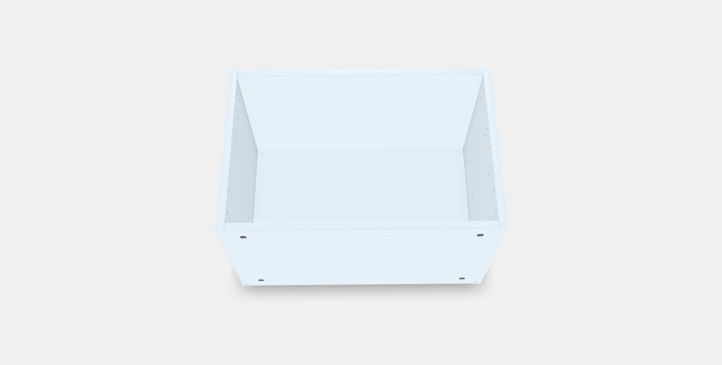 METOD Wall cabinet frame 5 Low-poly 3D model_3