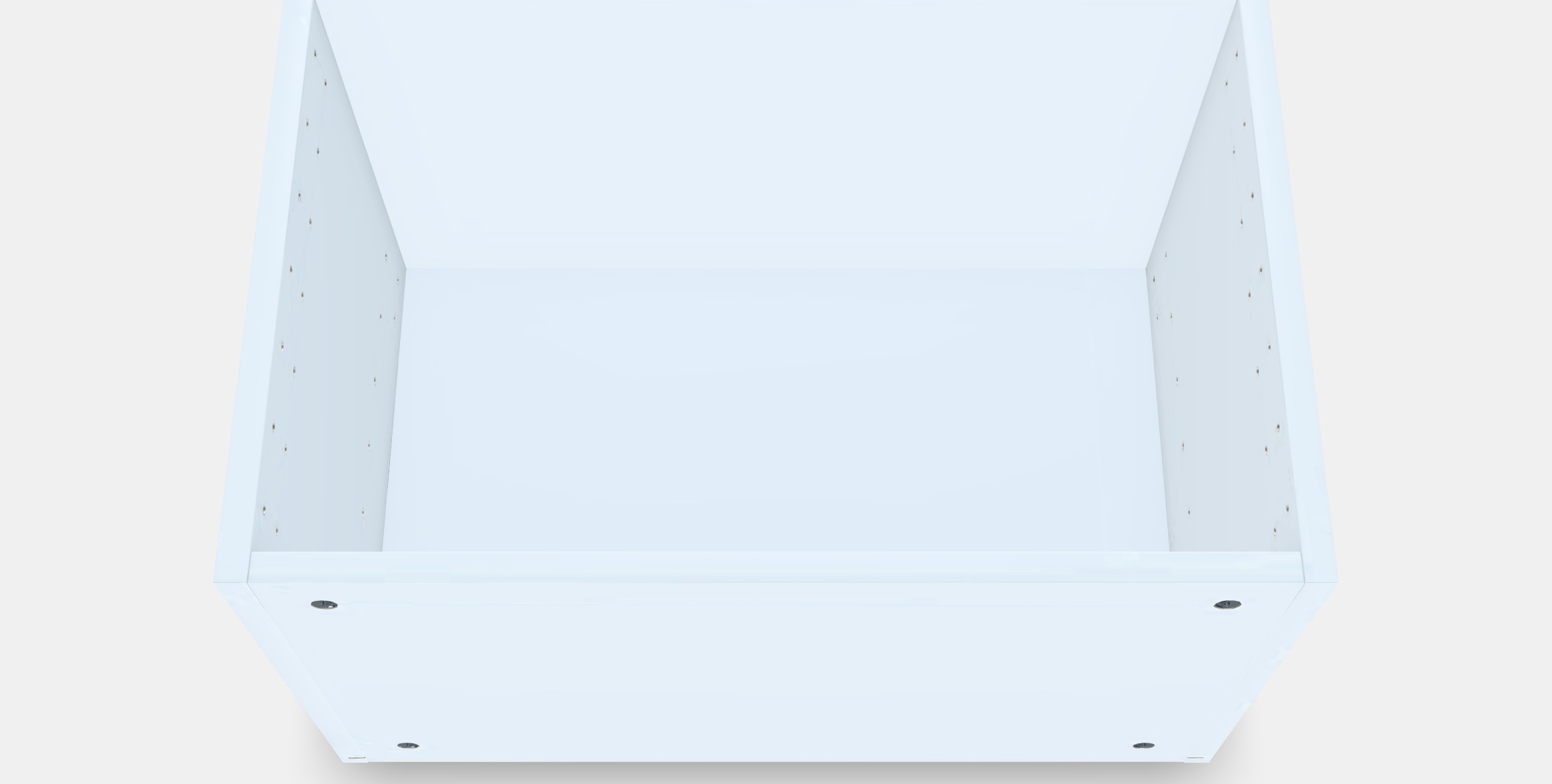 METOD Wall cabinet frame 5 Low-poly 3D model_4