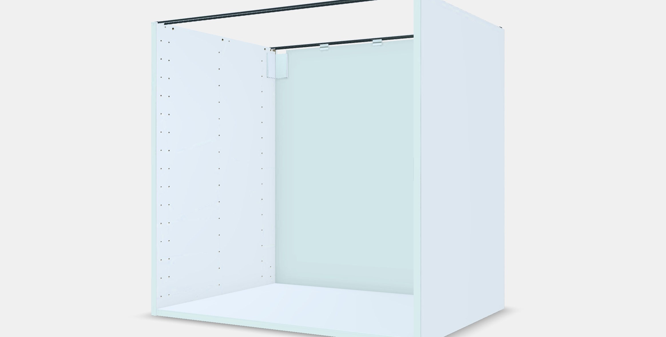 METOD Base cabinet frame Low-poly 3D model_13