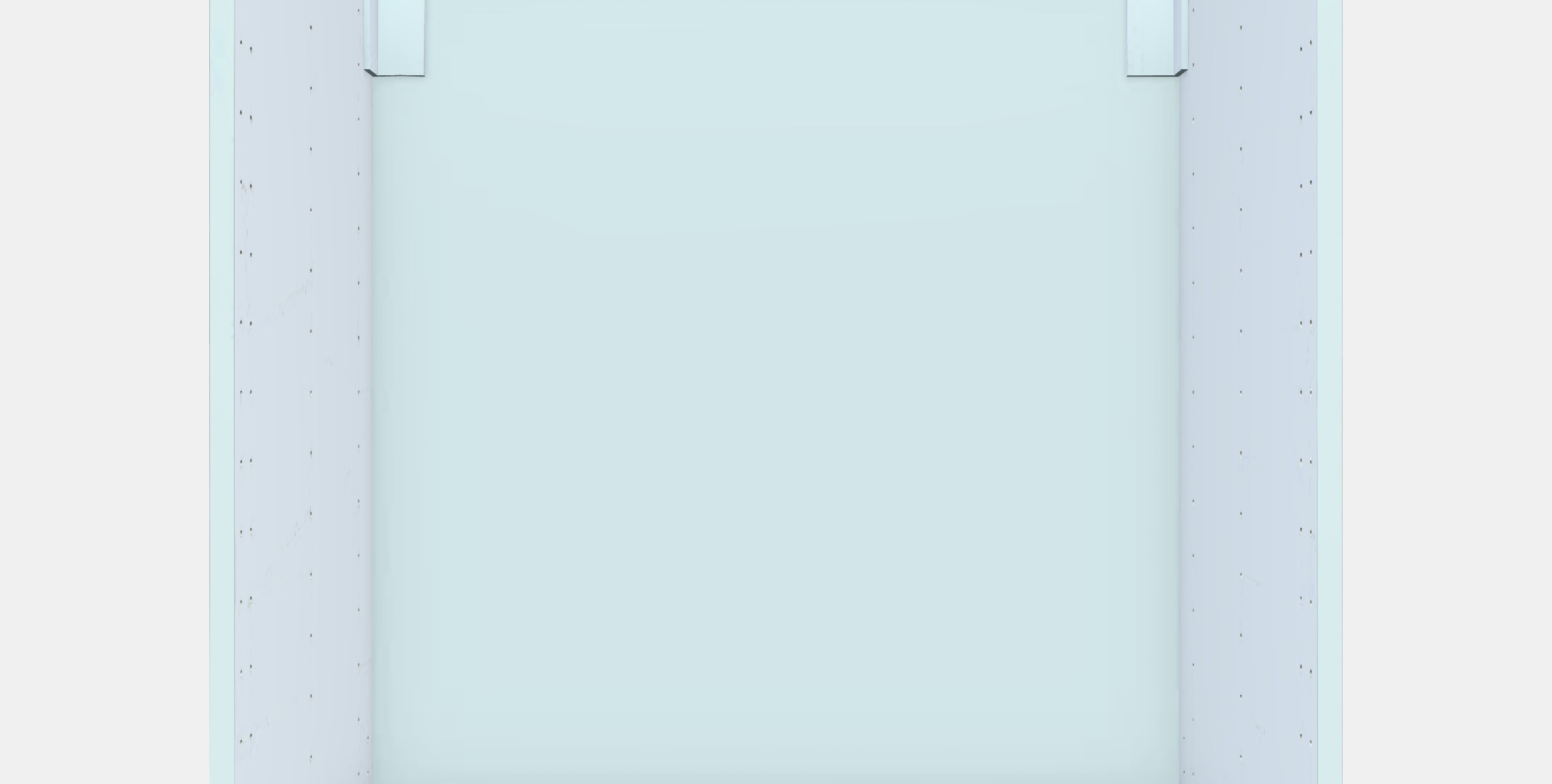 METOD Base cabinet frame Low-poly 3D model_11