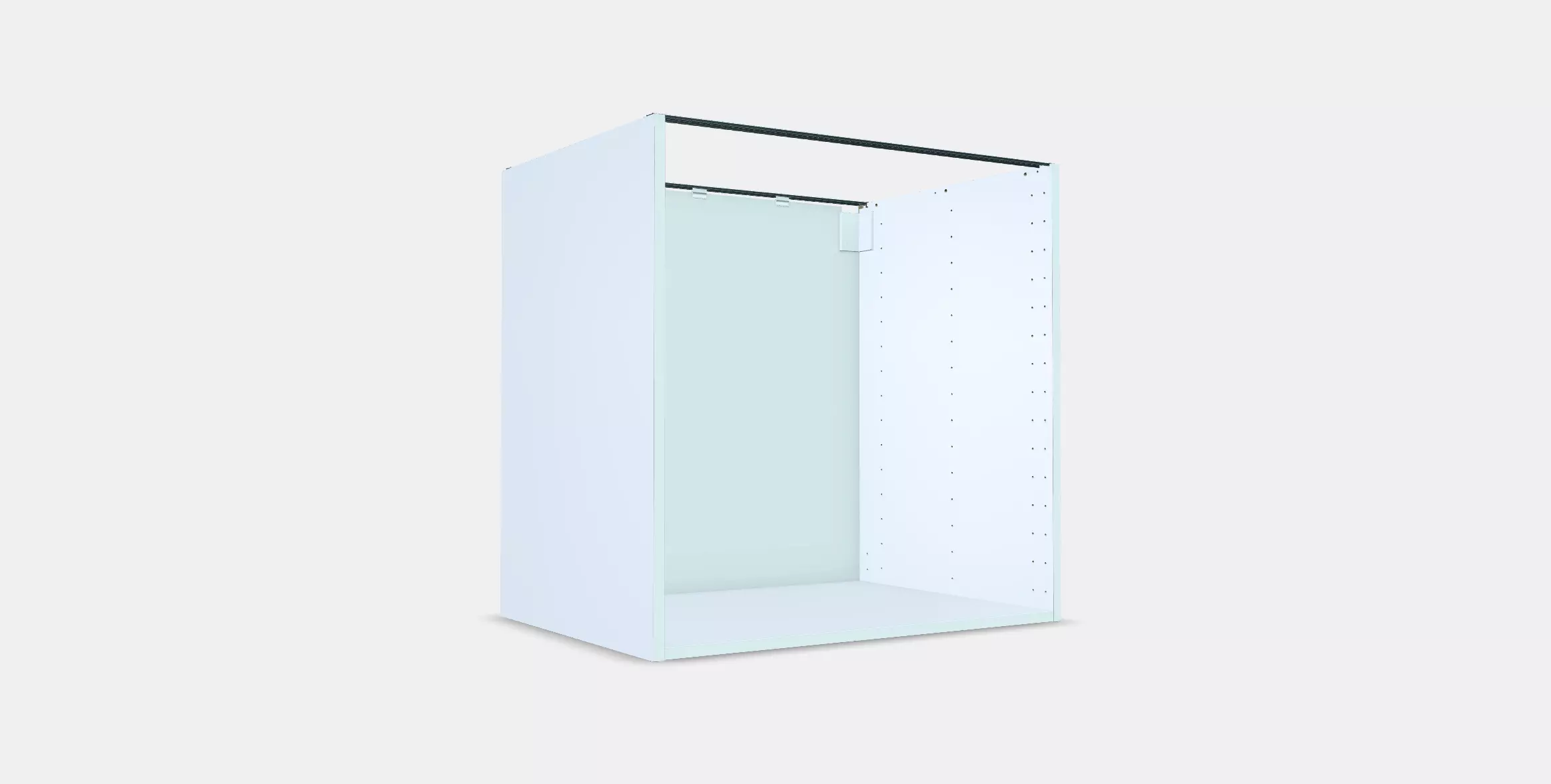METOD Base cabinet frame Low-poly 3D model_0