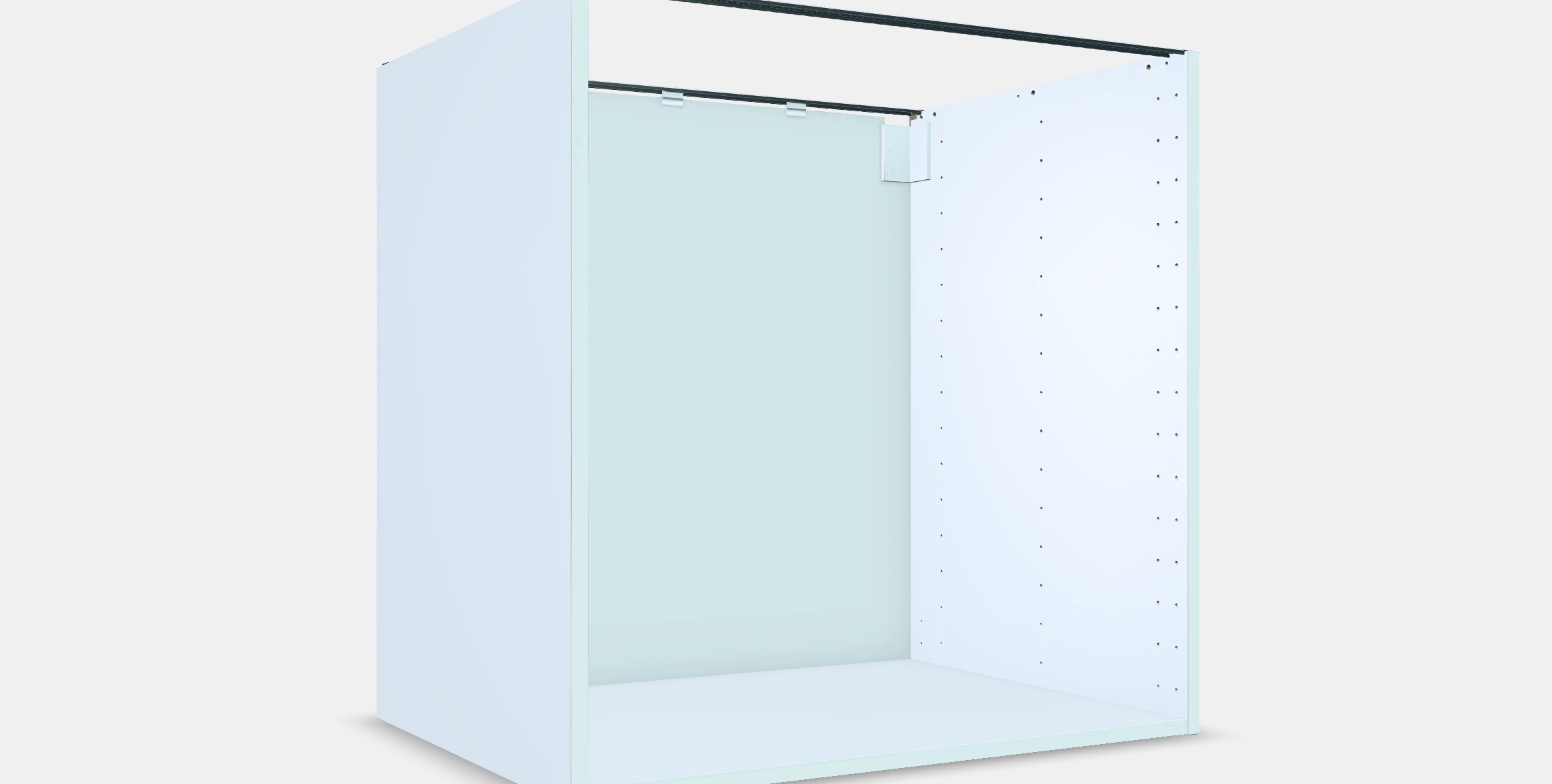 METOD Base cabinet frame Low-poly 3D model_7