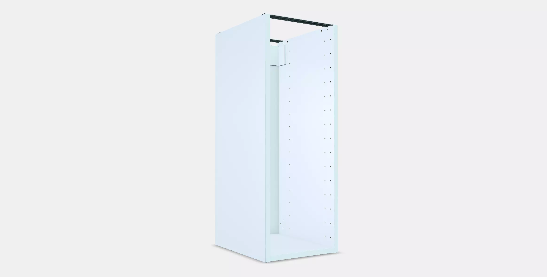 METOD Base cabinet frame 1 Low-poly 3D model_0