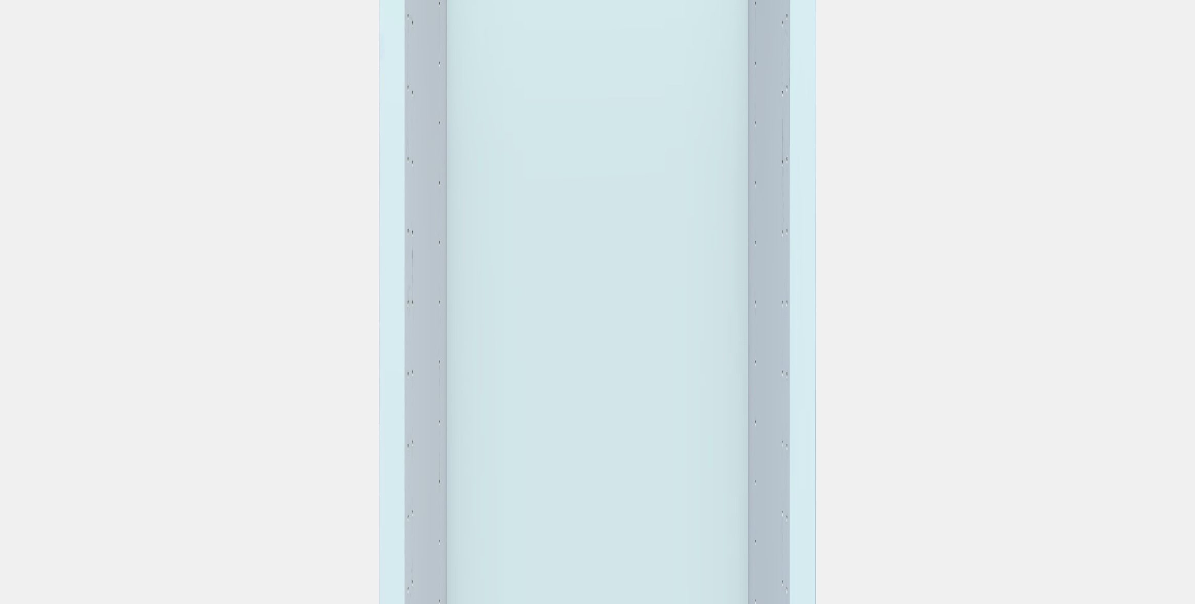 METOD Base cabinet frame 1 Low-poly 3D model_11