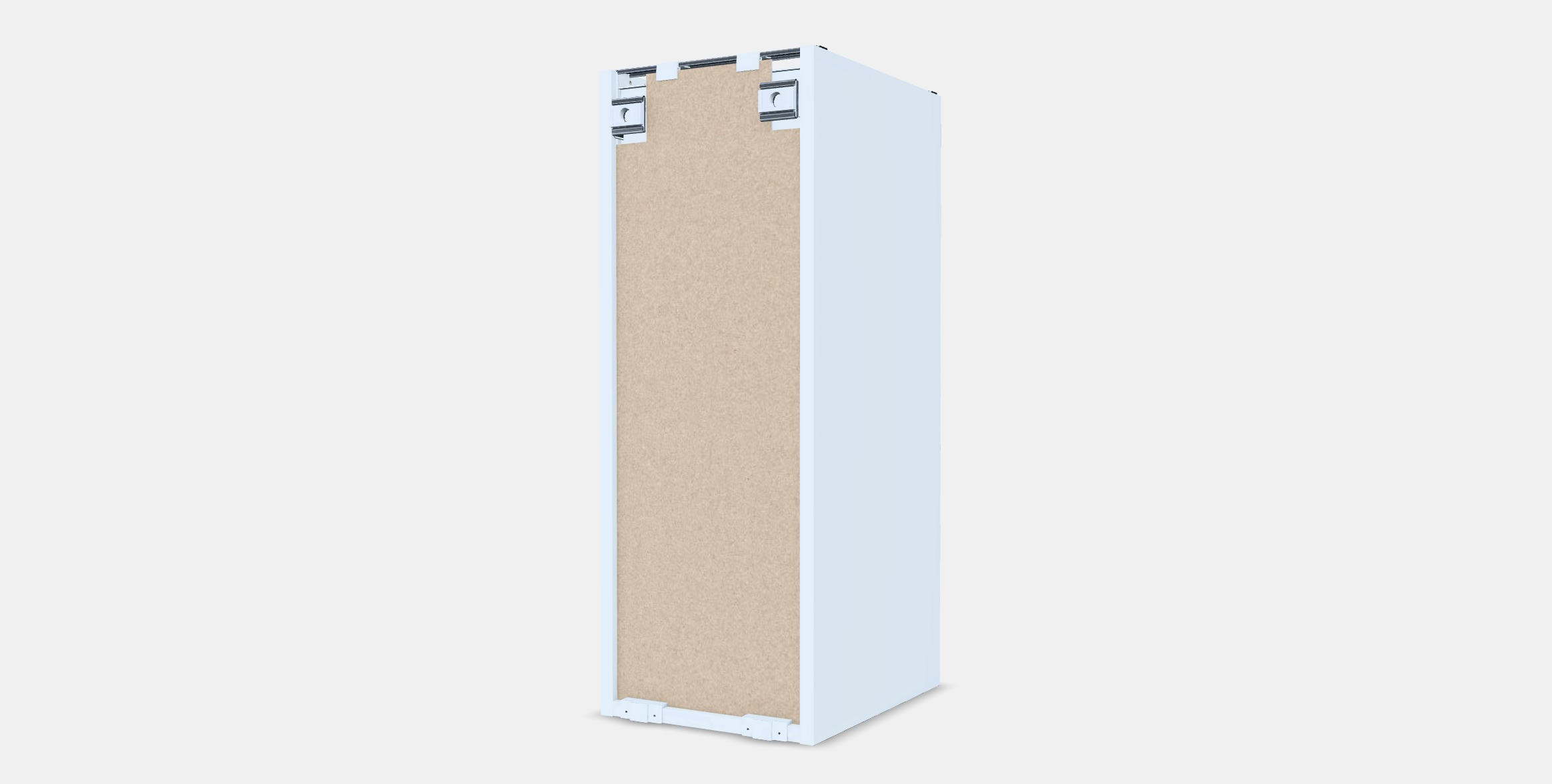 METOD Base cabinet frame 1 Low-poly 3D model_6