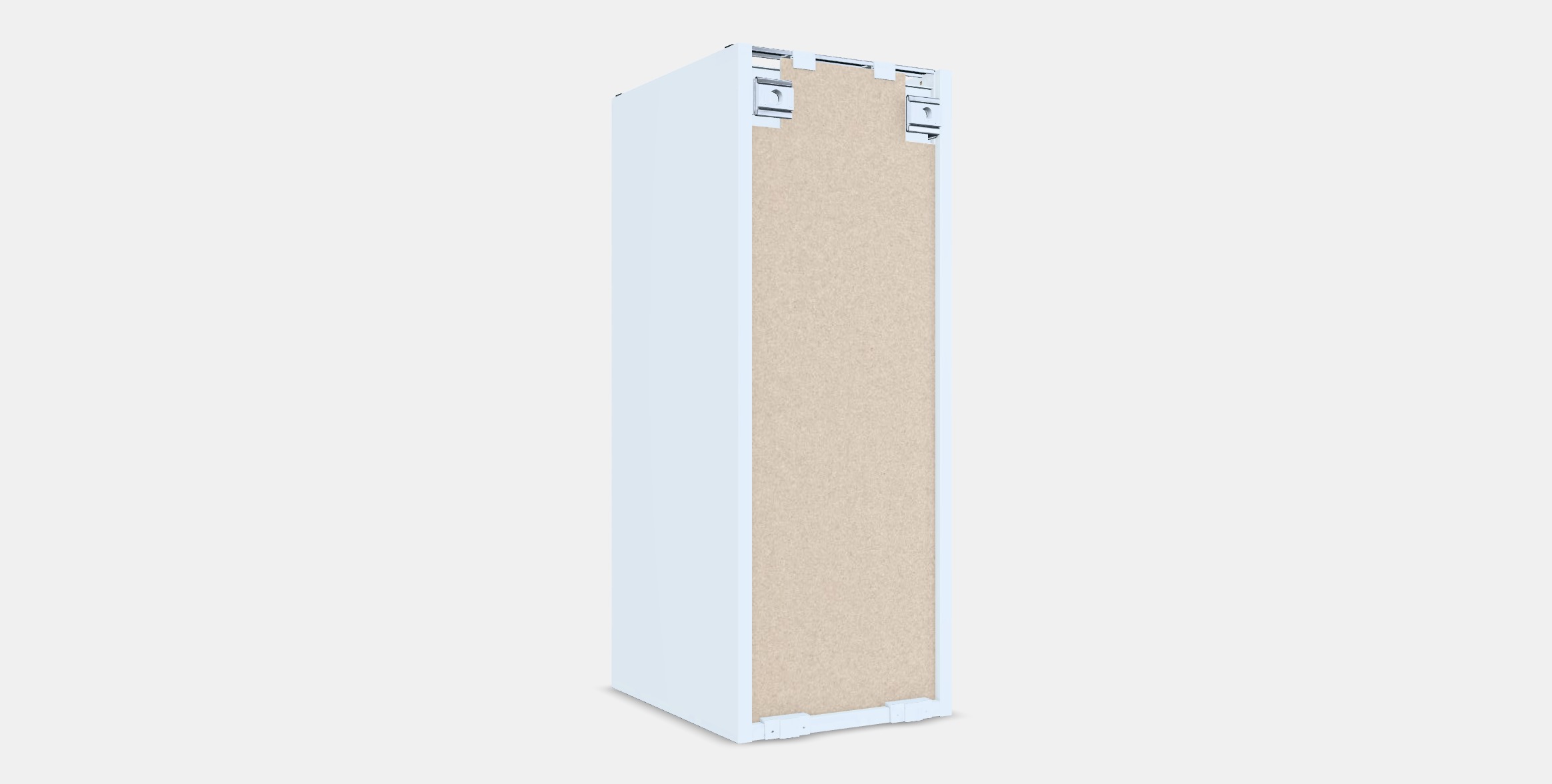 METOD Base cabinet frame 1 Low-poly 3D model_16
