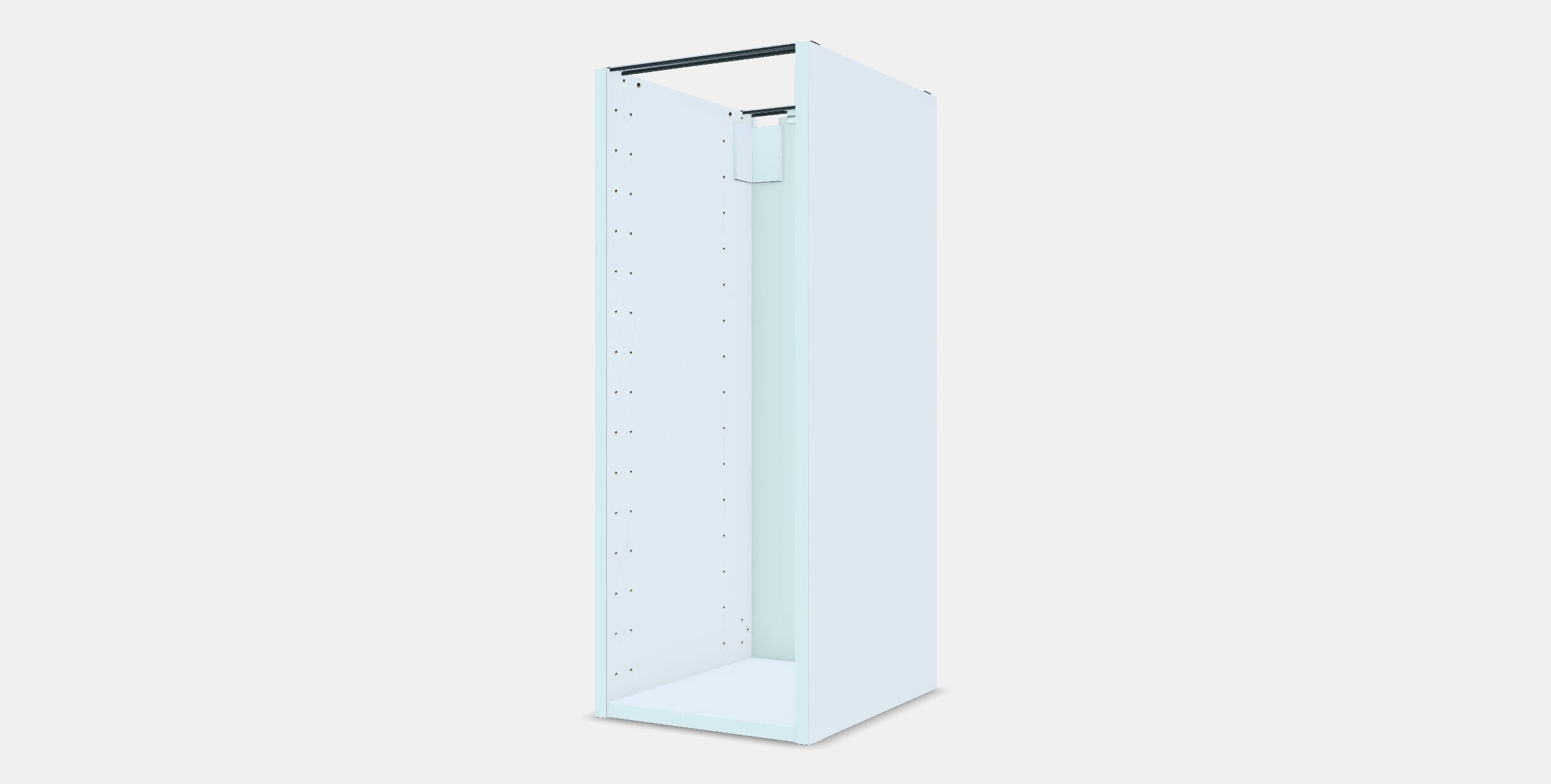 METOD Base cabinet frame 1 Low-poly 3D model_12