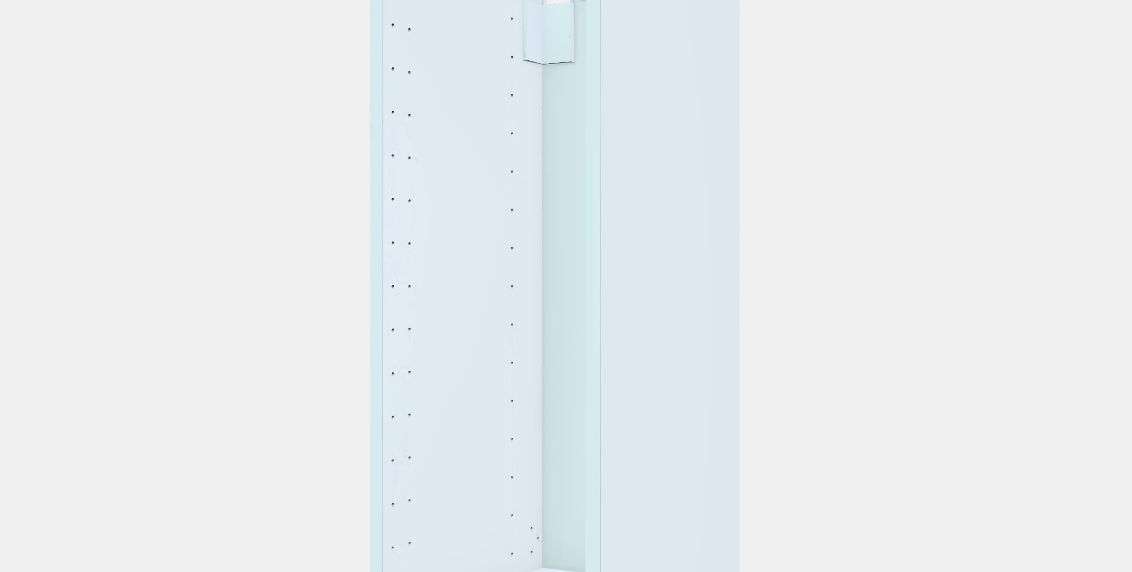 METOD Base cabinet frame 1 Low-poly 3D model_13