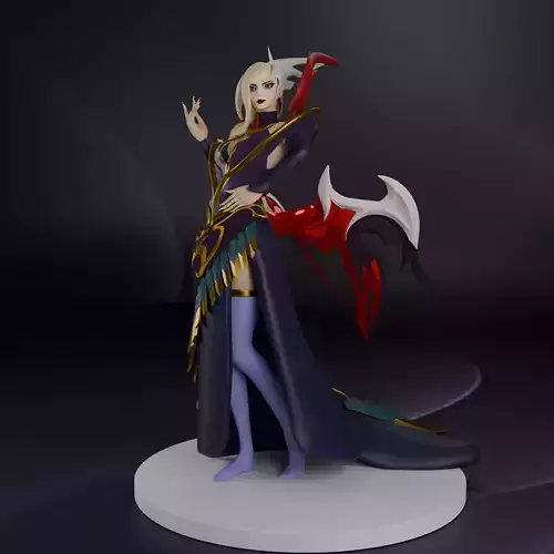 Coven Morgana From League of Legends Ready For Printing