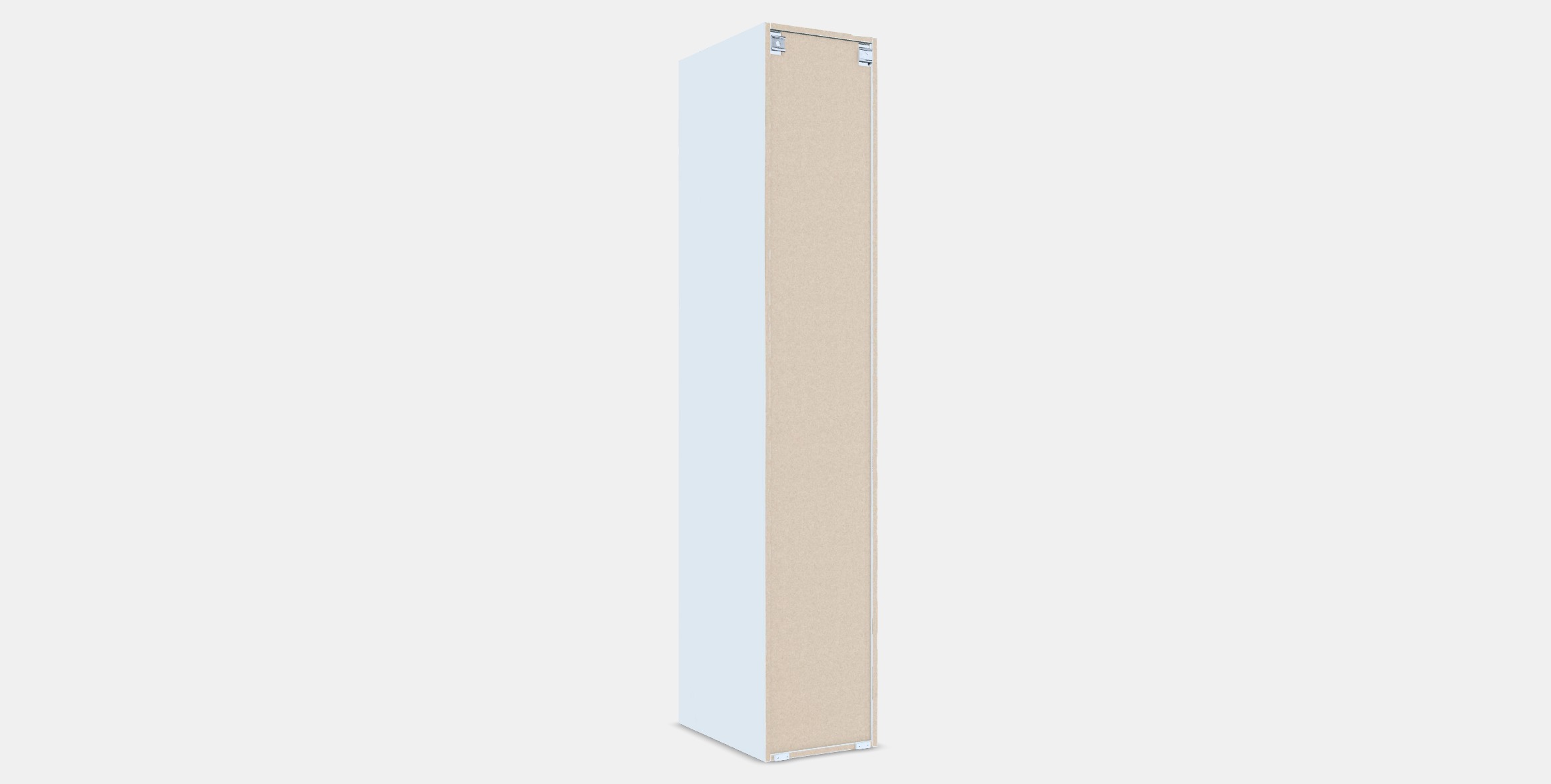 METOD High cabinet frame 2 Low-poly 3D model_16