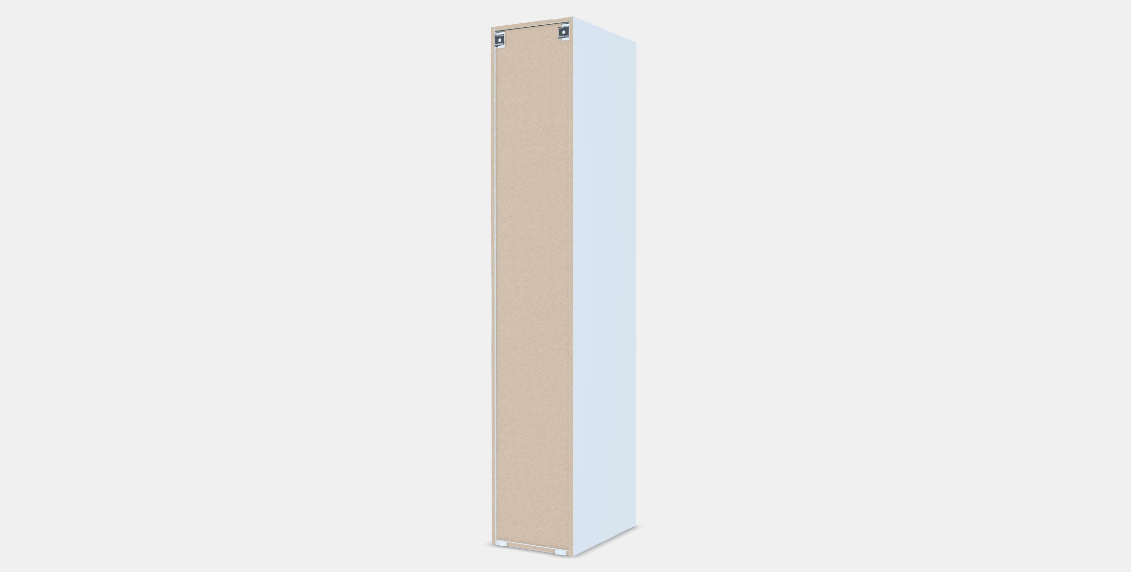 METOD High cabinet frame 2 Low-poly 3D model_4