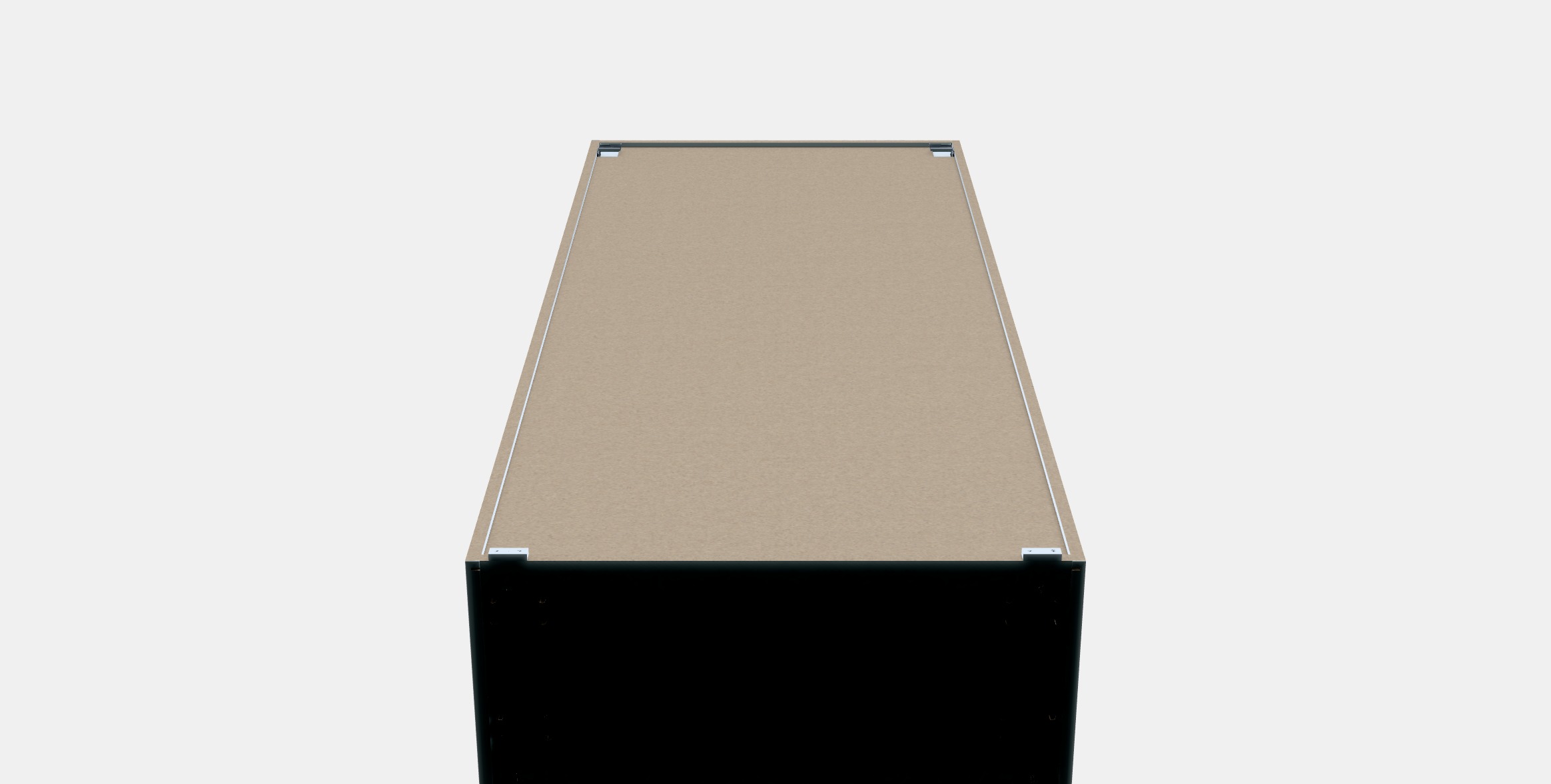 METOD High cabinet frame 4 Low-poly 3D model_10